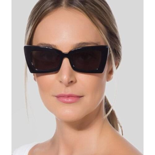 2021Vintage Rectangle butterfly Sunglasses Women Brand Designer 90s Sunglasses Retro Black Eyewear for Driver Goggles Sunglasses