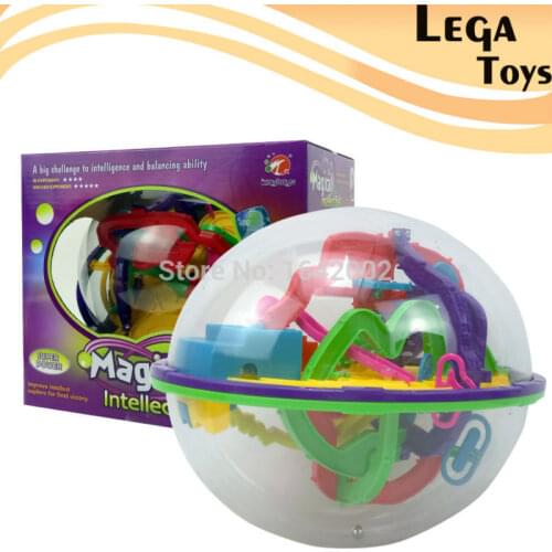 208 Step 937A 3D Puzzle ball Big Educational Magic Intellect Ball Marble Puzzle Game magnetic ball educational toys for children