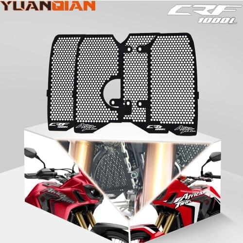For Honda CRF1000L Africa Twin Motorcycle Aluminum Radiator Grille Guard Protector Cover CRF1000L ADV Sports 2016-2019 2018 2017