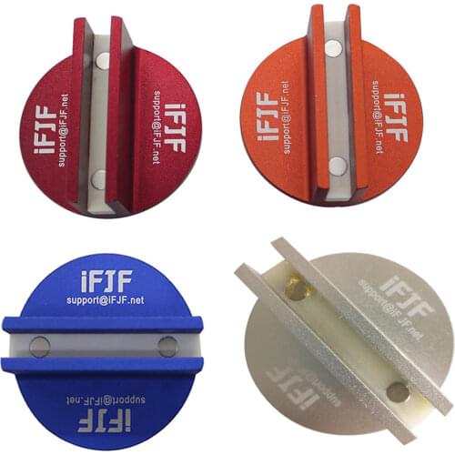 Large Slotted Universal Magnetic Jack Pad Weld Frame Rail Adapter for All Model Cars