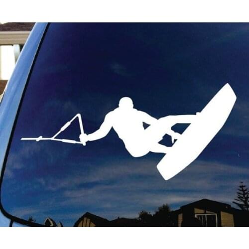 Wakeboarder Wakeboarding Window Decal Sticker 20cm