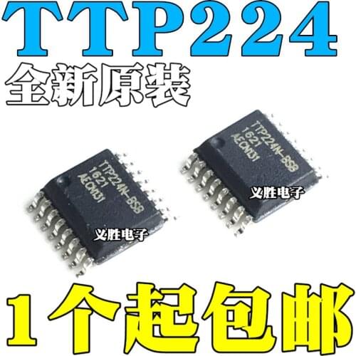 TTP224N-BSB TTP224 TTP224B-BSBN BSB SSOP16 4 key touch chip original IC Four-channel digital touch-key touch switch 4 key