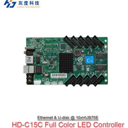 Huidu HD-C10 C10C C30 Upgrade To HD-C15 C15C C35 C35C The 3th Generation of Asynch Full Color LED Screen Control Card