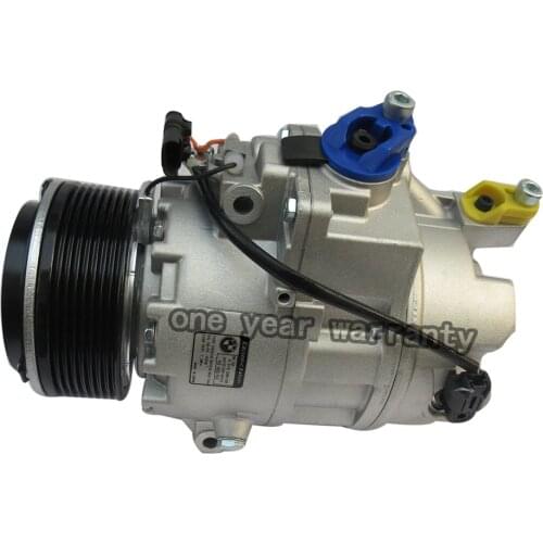 For BMW X6 E71 E72 air conditioner compressor 64529185147 6452918514702 64526983398 CSE717