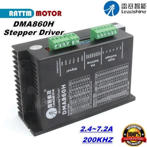 Leadshine DMA860H Stepper Motor Microstep Drive r 200KHZ 80V 7.2A