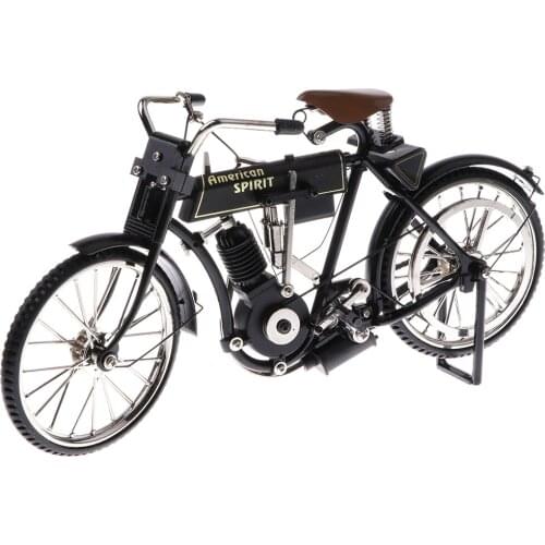 Delicate Alloy Road Bike, Pink Mountain Bike Mini Realistic Model, Decoration