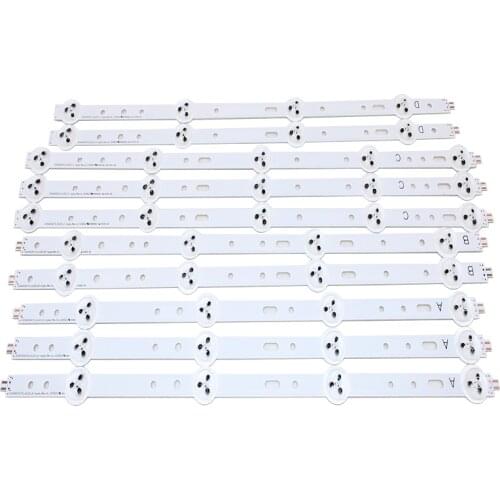 New kit) 10pcs LED backlight bar Replacement for SVS400A79 4LED A B D 5LED C type SVS400A73 40D1333B 40PFL3208T LTA400HM23