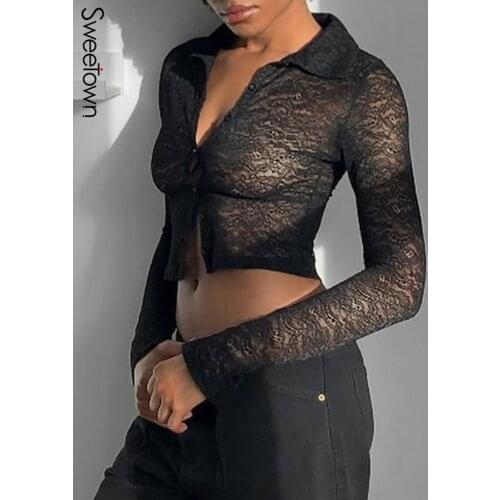Sweetown Lace Blouses