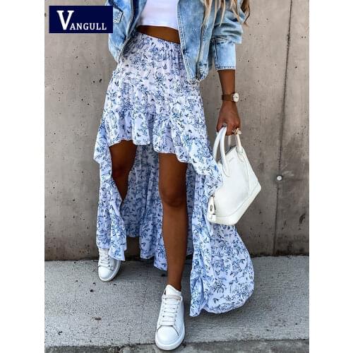 Vangull Asymmetrical Skirts