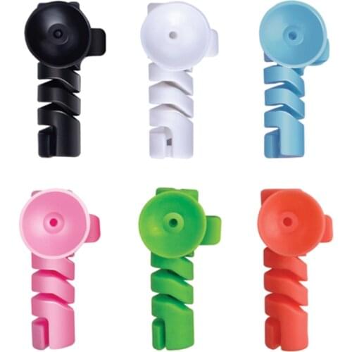 HEYSTOP Spiral Data Cable Protective Cover,for Apple Android Phone Original Charging Cable Anti-breaking Protective Cover