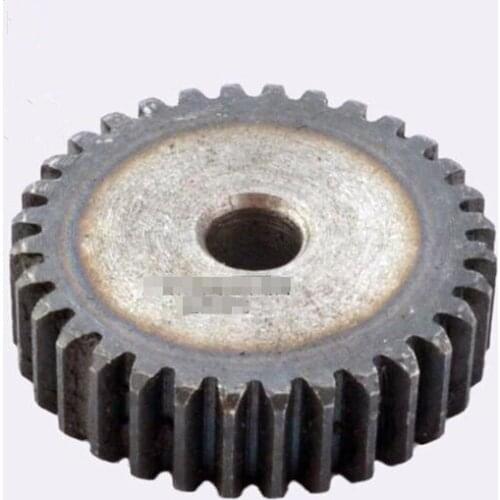 Spur Gear pinion 25T 25Teeth Mod 1.5 M=1.5 Right Teeth positive gear 45# steel cnc gear rack transmission RC
