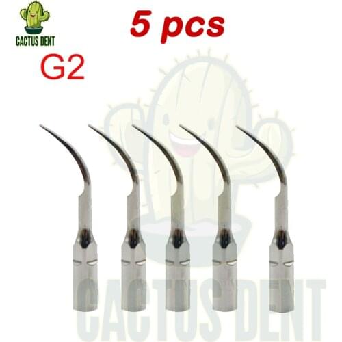 Dental Scaling Instruments Woodpecker EMS Ultrasonic Tips Piezo Scaler G2 5 Pcs / Cavitron Dental Scaler Tips Insert Dentist