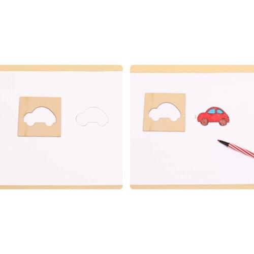 1Set DIY Painting Set Drawing Kit Accessories Early Learning Toy Teaching Props Interactive Painting Aid Art Supplies