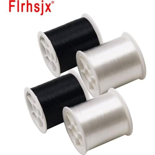 110 Yard Nylon Thread Invisible Nylon Wire Beads Knitting Thread Clear Beading Cord for Jewelry Making DIY Leather Accessories