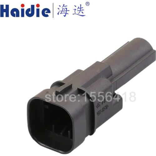 2sets 1pin auto wiring harness plug cable electric plug connector 1544606-1