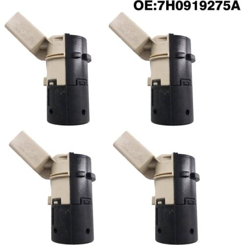 4pcs Parking Sensor PDC For Audi A3 S3 A4 S4 RS4 A6 S6 RS6 2005 2006 2007 2008 7H0919275A