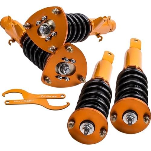 4 PCS Coilovers Suspension Kits For Honda Accord 2013 2014 2015 2016 Adj. Height Shocks