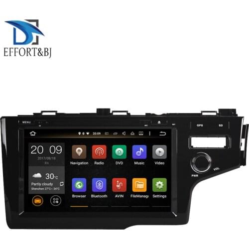4GB Android 9.0 Octa Core Car GPS Navigation For Honda Fit/Jazz Right Hand Driving 2014-2019 Radio Stereo DVD Multimedia Player