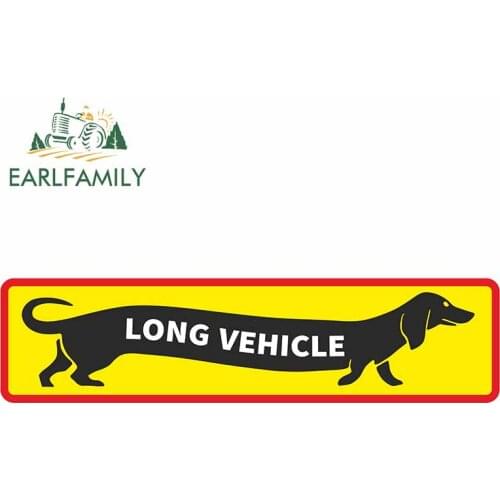 EARLFAMILY 13cm For Long Vehicle Funny Car Decal Surfboard Car Stickers Vinyl Material Waterproof Decals Occlusion Scratch