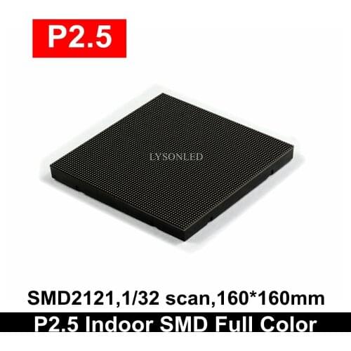 P2.5 Indoor High Definition Full Color Led Display Module Monitoring Room Big LED Screen TV Narrow Pixel Pitch