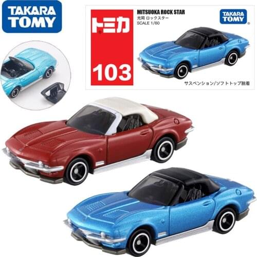 TAKARA TOMY Japan 103 ROCK STAR Coupe Alloy Car Model Pocket Car Kids Toy Car Christmas Gift