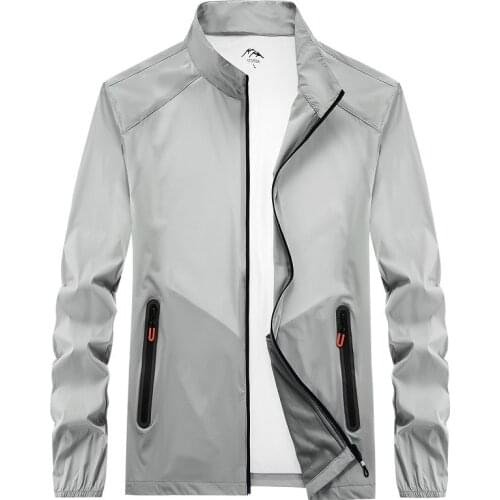 Hiking Waterproof Jacket Men Camping Rain Coat Quick Dry Hunting Clothes Anti UV Outdoor Sports Fishing Skin Jackets Sun Protect