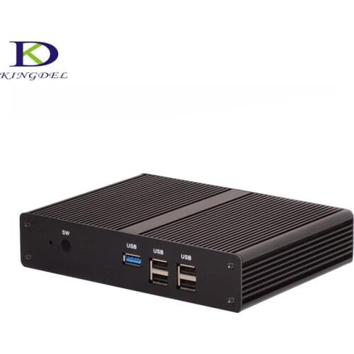 Fanelss Small PC HTPC Intel Celeron J1900 Quad Core Intel HD Graphics HDMI,VGA,LAN 1920*1080PC NC590
