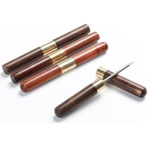 Pu 'Er Tea Knife Solid Wood Tea Needle Tea Special Tool Rosewood Ebony Tea Tray Tea Ceremony Utensils Pu Erh Tea Tea Needle