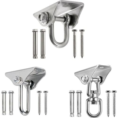 Rotary Load-bearing Ceiling Hook Hammock Hanging Chair Fixing Plate Hook Swing Accessory