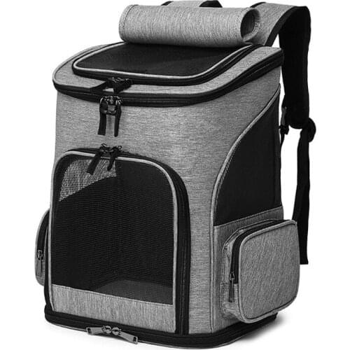 Double Shoulder Outdoor Leisure Casual Travel Folding Dogs Cats Small Animal Pets Bag Satchel Backpack Package Carriers