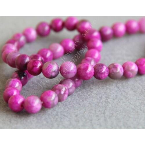 Prett Lovely 8mm peach red GEM jaspers beads gem beads 15" Fit making real Natural Gems stone