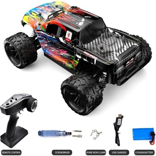 RC Cars 1:18 Bigfoot Monster 4WD High Speed Remote Control Car Crawler Climbing Off-Road Vehicle For Children Adults