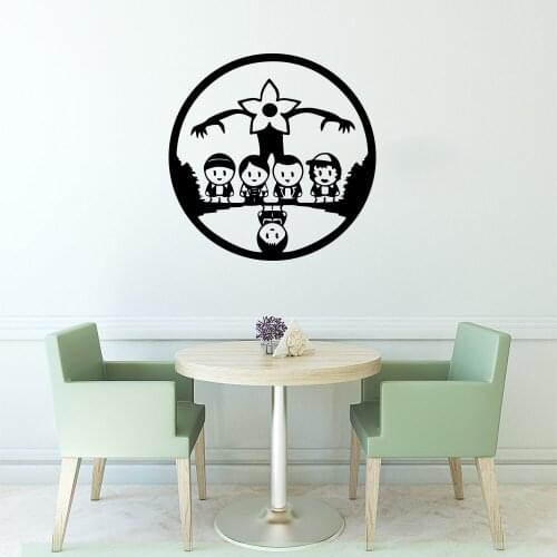 Modern Movie Stranger Things Wall Car Laptop Decal Film Stranger Things Car Laptop Wall Sticker Vinyl Art Home Decor