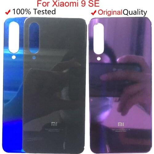 For Xiaomi Mi 9 SE Back Battery Cover Rear Door Housing Case Glass Panel 9 SE Replacement For Xiaomi Mi9 Se Battery Cover