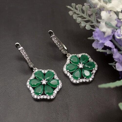 Choose You Color Natural Stone Jewelry Earrings Women Ladies Jewelry Free Shipping