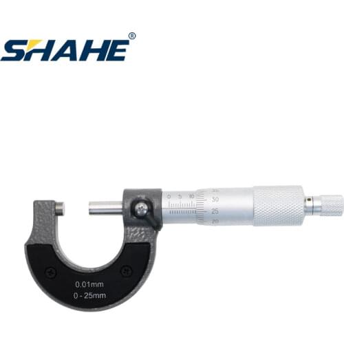 0.01mm 0-25mm Outside Micrometer Caliper Micrometer Measuring Instrument