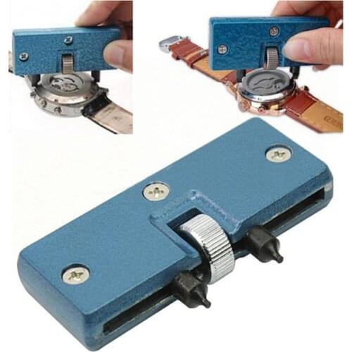 1PCs Adjustable Watch Opener Back Case Tool Press Closer Remover Wrench Screw Wrench Repair Kits Tools Watch Battery Remover