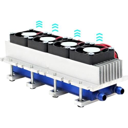 288W Thermoelectric Peltier Refrigeration Cooler DC12V Semiconductor Air Conditioner Cooling System DIY Kit Easy To Install