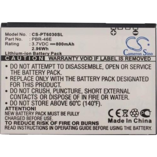 Cameron sino 800mah battery for PANTECH P6030 Renue PBR-46E Mobile, SmartPhone Battery
