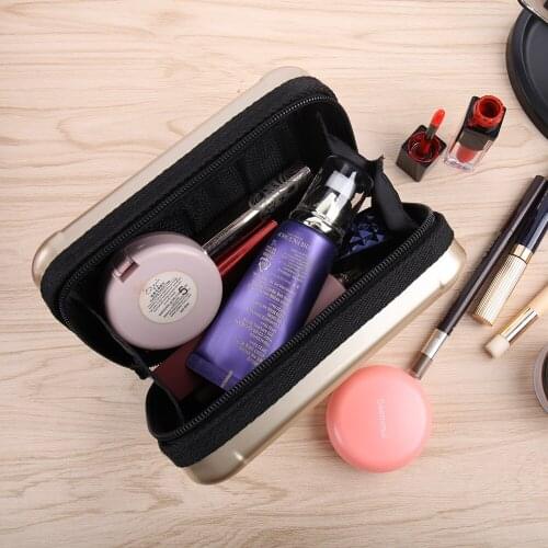 Cosmetic Bags Zipper Small Makeup Bag Toiletry Bag Girls Travel Organizer Makeup Organizer Storage Bag Makeup Box