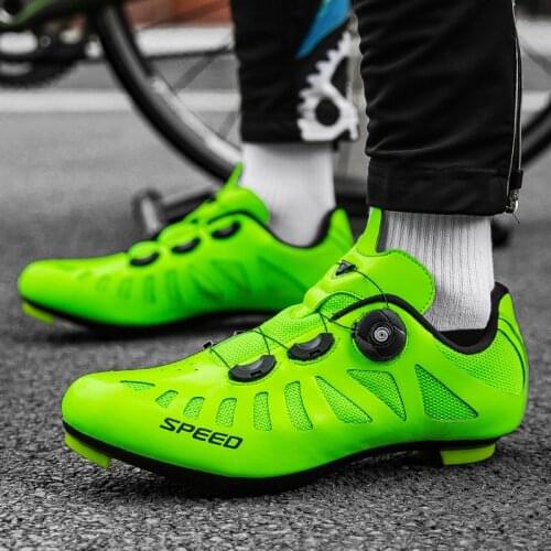 2021 Cycling MTB Shoes Men Sports Cleat Road Bike Speed Flat Sneaker Racing Women Bicycle Mountain Spd Biking Footwear With Lock
