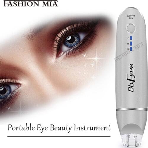 BB Eyes Mini Beauty Machine Face Lifting Device Remove Wrinkles Fold Eyebags Dark Circles Puffiness Relaxation EMS Eye Massager
