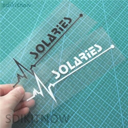 1pc Heart Car Sports Decal Sticker Styling Windows Door Decoration For hyundai solaris 2011 2012 2013 2017 2018 accessories