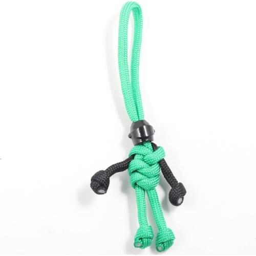 New Building Block Keychain Biker Helmet Pendant Keychain Braided Rope Paracord Buddy Bag Hanging Backpack Doll Toy