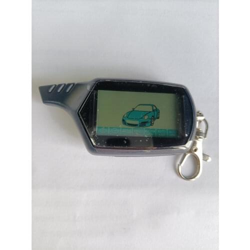 Starline B9 keychain B9 car remote For starline B9 lcd Twage remote two way car alarm system/FM transmitter