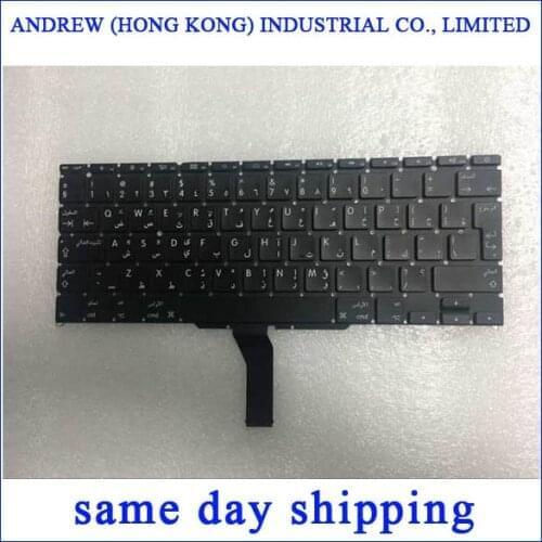 Brand New A1370 A1465 Keyboard Arab Arabic For Macbook Air 11" A1370 A1465 Arab Arabic Keyboard 2011 2012 2013 2014 2015 Years