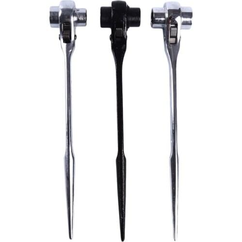 High Torque Ratchet Wrench For Socket Quick Release Square Head Spanner Socket Drive Hand Tool Hex Socket Wrench