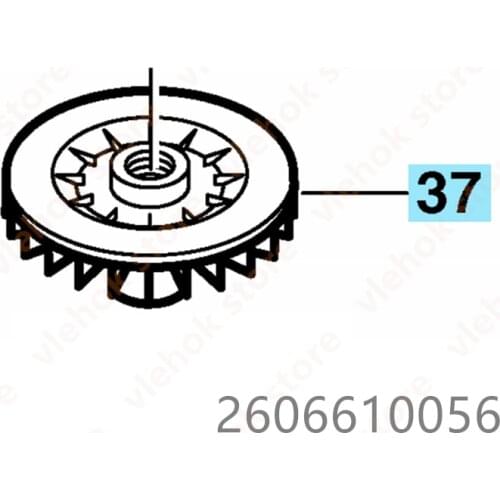 Fan for BOSCH GSS14 1289D GSS14A 2606610056 Orbital Sander Power Tool Accessories Electric tools part