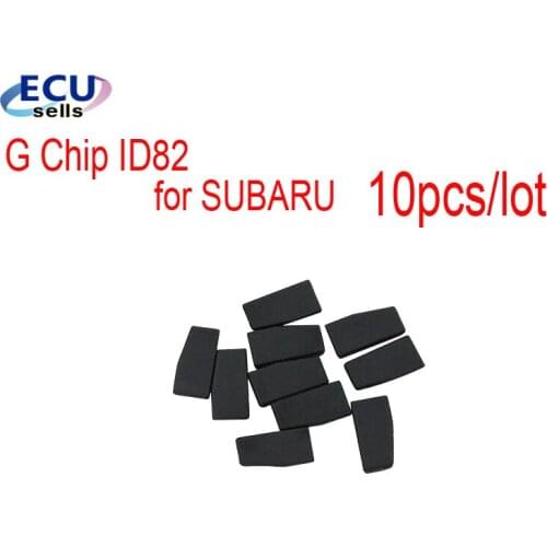 10PCS * New Transponder Chip G Chip ID82(80Bits) Carbon for SUBARU XV 2012-2015