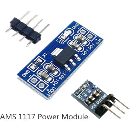 5pcs/lot LM1117 AMS1117 3.3V 4.5-7V Turn 3.3V DC-DC Step Down Power Supply Module for Arduino Raspberry Pi